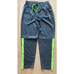 Reebok Athletic Pants Youth Unisex Size L Gray RN #74299